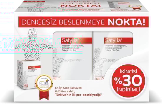 Satylia Pro Postbiyotik Avantajlı Paket 120 Kapsül