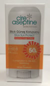 Cire Aseptine 50 Spt Stick Güneş Koruyucu Karma ve Yağlı Ciltler 17gr