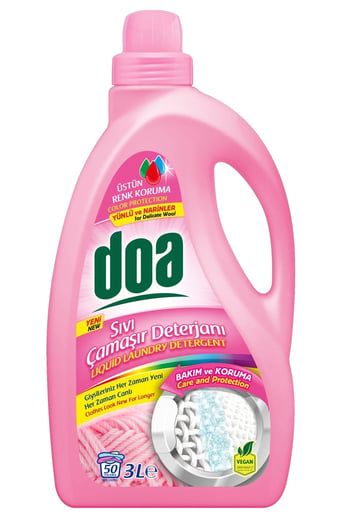 Doa Sıvı Çamaşır Deterjanı Yünlü ve Narinler 2700 Ml