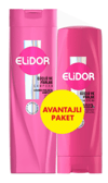 Elidor Güçlü ve Parlak 400 Ml Şampuan + Saç Bakım Kremi 200 Ml