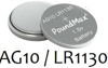 10 X Poundmax Ag10, Lr54,1,5v Alkalin Düğme Pil
