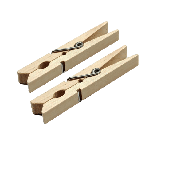 Akyazı-056 ( 24pcs ) ( Ahşap ) Mandal