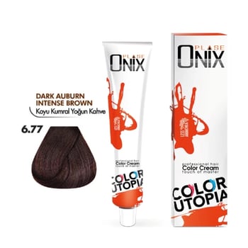 Morfose Onix Saç Boyası 6.77 Koyu Kumral Yoğun Kahve 60 Ml