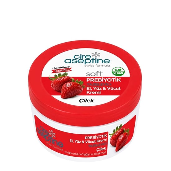 Cire Aseptine Soft Nemlendirici Bakım Kremi Çilekli 30 ml