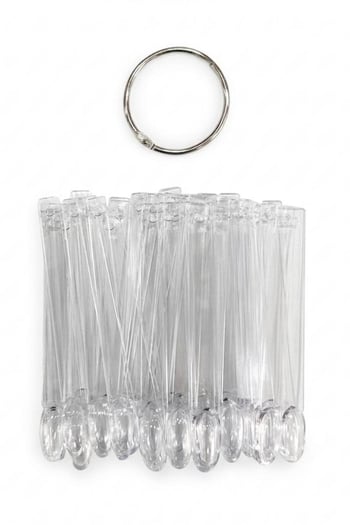 Ocean Renk Kartelası 50'li Şeffaf Asu-959s