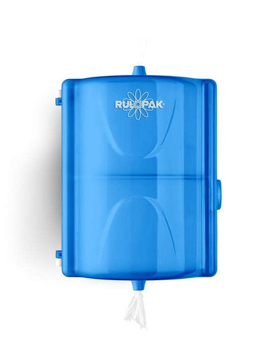Rulopak İkiz Mini Cimri İçten Çekmeli Tuvalet Kağıdı Dispenseri - Siyah