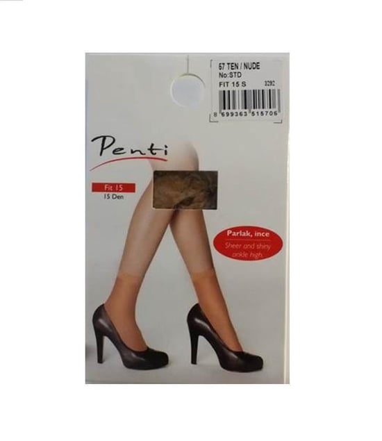 Penti Soket Fit 15 Den Bilek Çorap 57 Ten