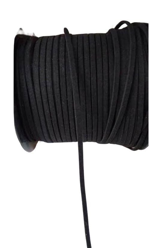 Güderi İp 1 Mm Siyah 5 Metre