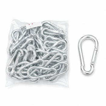 İ13-004 ( 8mm ) Karabina Yaylı Kanca