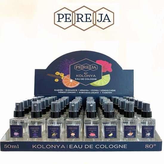 Pereja 8 Farklı Koku Spreyli Karma Koli 50 Ml X 48 Adet