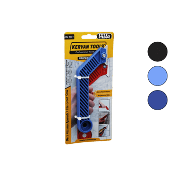 Kervan Tools Krv-0551 Derz Kazıyıcı ( Çift &testere Ağızlı & 2mm ) ( Askılık Delikli Plastik ( L )