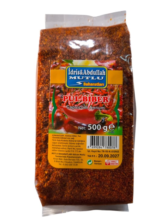 Mutlu Baharat Pul Biber 500 Gr
