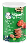 Organik Buğday ve Yulaflı Domates, Havuç ve Soğanlı Bebek Atıştırmalığı 35 Gr