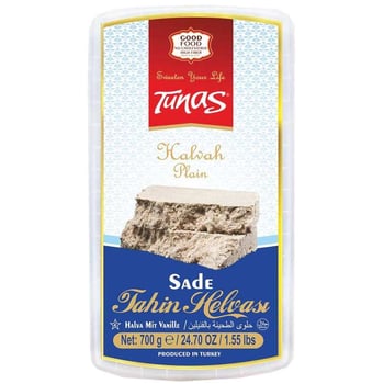 Tunaş Helva Sade 700gr