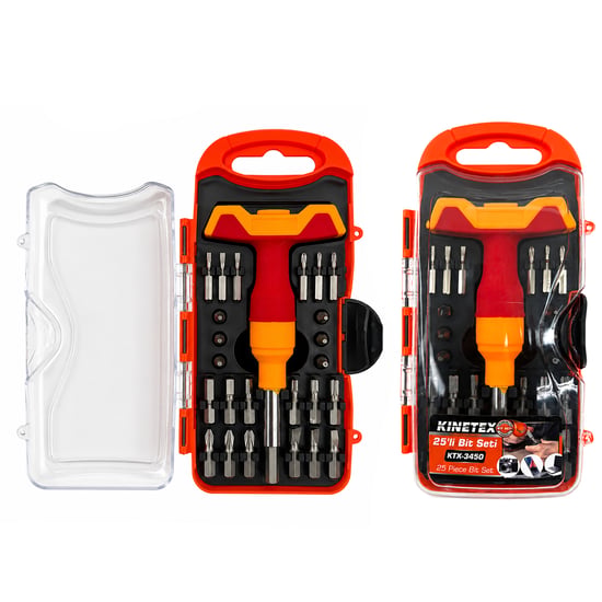 Kinetex Ktx-3450 ( 25pcs ) ( Saatçi & Telefoncu ) Bits Tornavida Uç Bits Seti