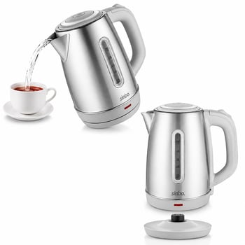 Sinbo Sk-8031 ( İnoks ) ( Çelik ) Kettle Su Isıtıcısı (kablosuz Kullanım) ( 1.8lt ) (360° Dönebilme) (otomatik Kapanma)
