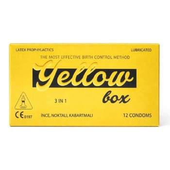 Yellow Box Prezervatif 12'li