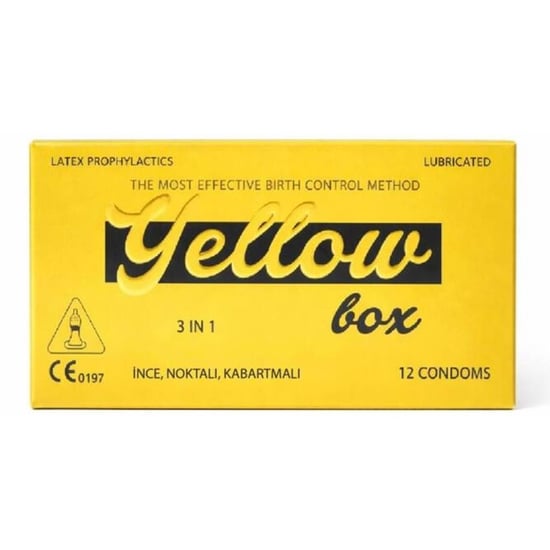 Yellow Box Prezervatif 12'li