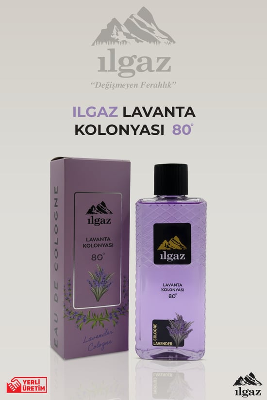 Ilgaz Lavanta Kolonyası 80 Derece 400 Ml | Elegance Series