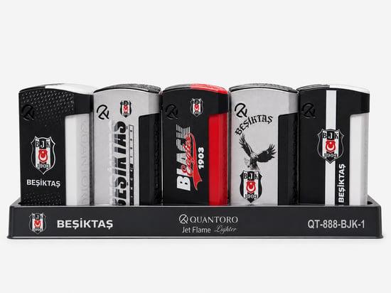 Quantoro Jet Flame Lisanslı Bjk Çakmak *25