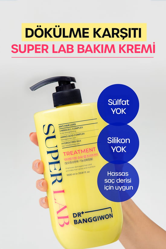 Dr Banggıwon Super Lab Treatment Krem, Dökülme Karşıtı, Yoğun Onarıcı Hidrolize İpek, 3 Miracell Complex 1000 Ml