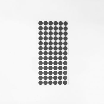 Furndiy Kendinden Yapışkanlı Vida Tapası Gri 15 Mm Yuvarlak 78 Parça