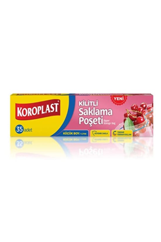 Koroplast Kilitli Saklama Poşeti 35'li