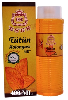 Eser Klasik Tütün Kolonyası 400 Ml Pet Şişe ( 60 Derece )