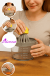 Çok Amaçlı Mutfak Seti – Limon Sıkacağı + Rende + Yumurta Ayırıcı + Ölçü Kabı - Karışık Renk 600ml