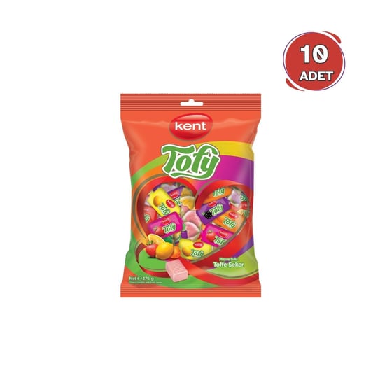 Kent Tofy Bayram Şekeri (375 Gr) 10 Adet