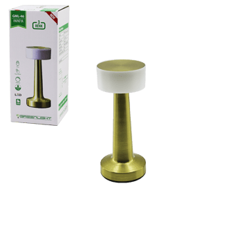 Greenlight Gml-46 ( Papatya ) Masa Lambası ( Dokunmatik ) ( Usb Şarjlı ) ( 3 Fonksiyon Renkli ) ( Led:1-3w ) ( Input:5v )