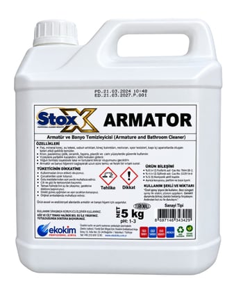 Stox Armatür Banyo Temizleyici 5 Kg