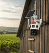 6010 Wifi Solar Kamera 10x Optik Zoom