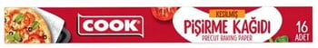 Cook Kesilmiş Pişirme Kağıdı 16 Yaprak X24*ad