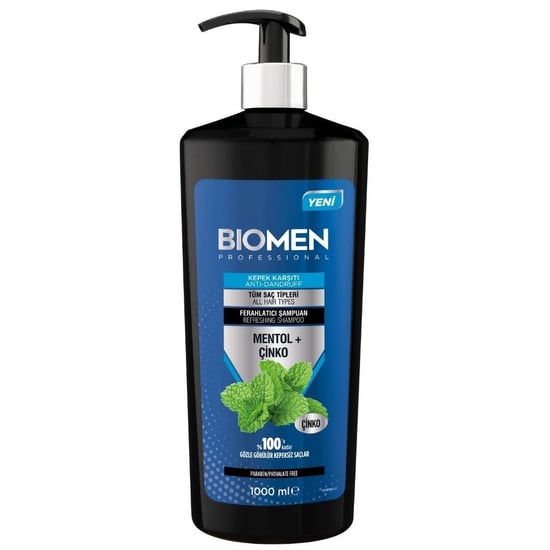 Biomen Professional Mentol&çinko Kepek Karşıtı Ferahlatıcı Şampuan 1000 Ml