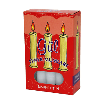 Gül Candle -320 ( 10pcs ) Market Mum