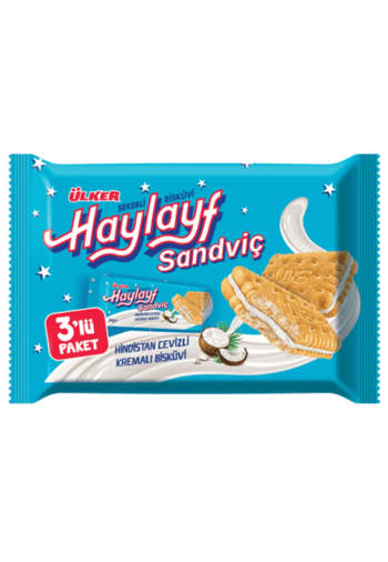 Ülker Haylayf Bisküvi 3'lü 84 Gr
