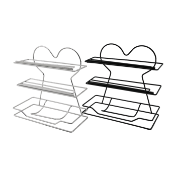 Lalezar Lzr-527 ( 2in1 ) ( Kalpli ) ( Metal ) Folyoluk ve Streçlik ( Siyah ) ( Krom )