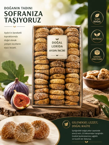 Doğal Lerida Aydın İnciri – Geleneksel Lezzet, Doğal Kalite