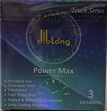 Diblong Prezervatif Power Max 3lü