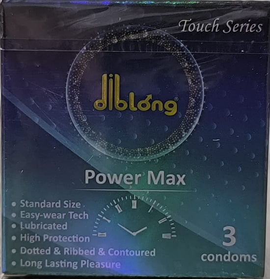 Diblong Prezervatif Power Max 3lü