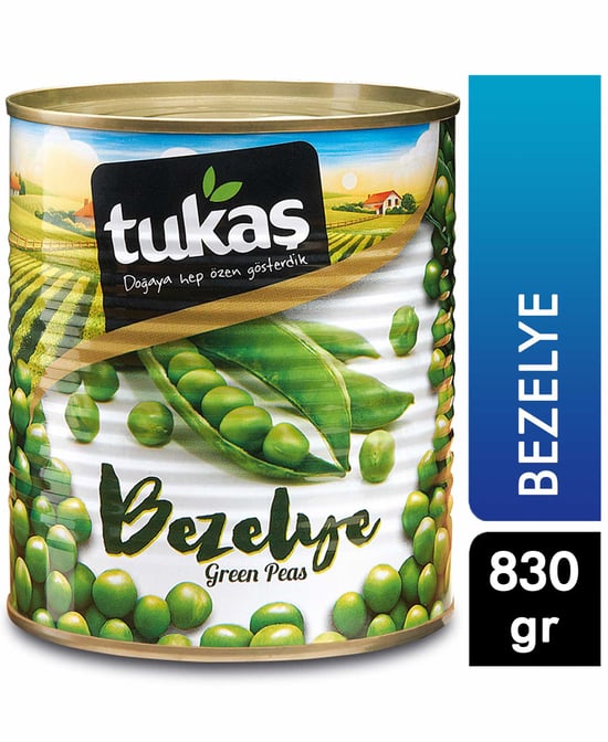 Tukaş Bezelye 830 G