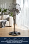 Sinbo Sf-6790 Vantilatör 18 İnç 90w 3’ü 1 Arada Ayaklı Duvar Tipi Güçlü Fan