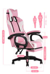 Fashcolle Dynamic Pink Masajlı Oyuncu Koltuğu