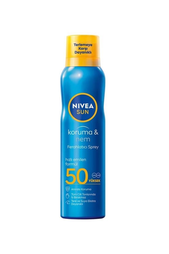 Nivea Koruma & Nem 200 Ml 50 Faktör Güneş Spreyi