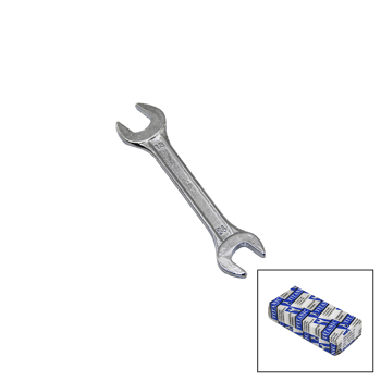 Titanic Tools Doe Spanner Code-21 ( 12x13mm ) Açık Anahtar ( Drop Forged ) ( Double Open End Spainer )
