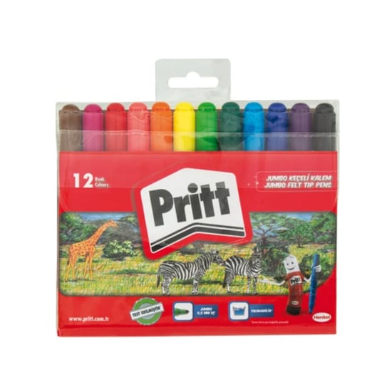 Pritt Jumbo Keçeli Kalem 12 Renk