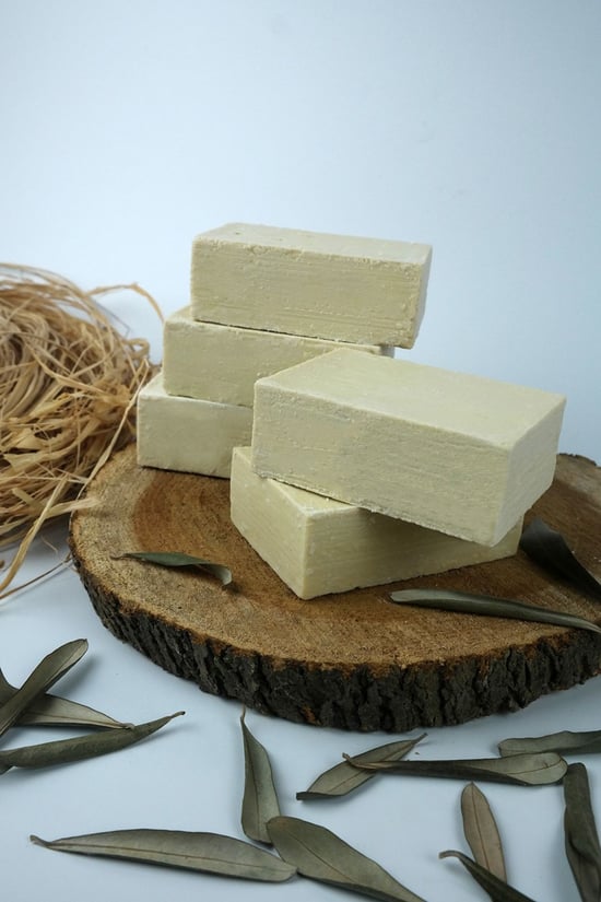 Eratos El Yapımı Köy Tipi Doğal Zeytinyağlı Sabun Edremit Havran 1 Kg