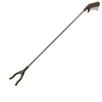 İ13-121 Pick Up Reaching Tool ( Kalın Boru ) ( Otomatik= Bas--tut ) Çöp Toplama Kıskacı ( 83cm ) ( Çok Amaçlı Tutacak )