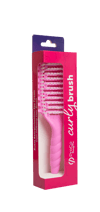 Proco Beauty Pro Curlybrush - Kıvırcık Saçlar için Bukle Belirginleştirici Saç Fırçası ( Bordo )